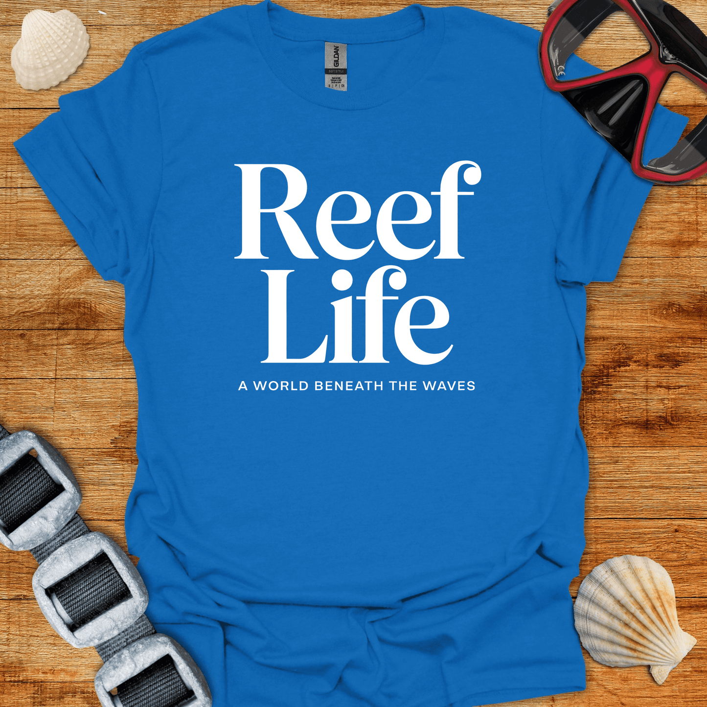 T-Shirt Royal / S Reef Life T-Shirt