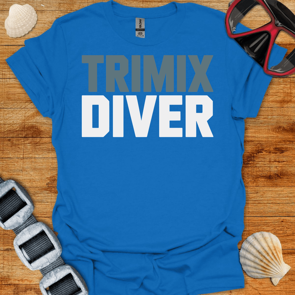 T-Shirt Royal / S Trimix Steel T-Shirt