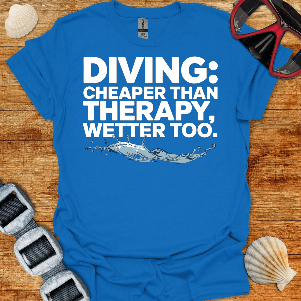 T-Shirt Royal / S Wetter Too T-Shirt