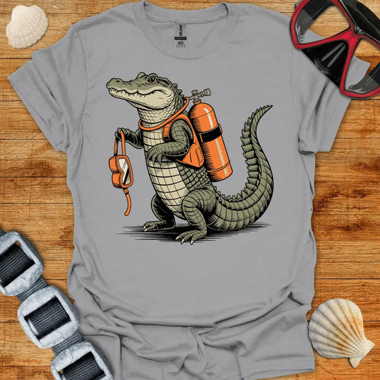 T-Shirt Sport Grey / S Alligator Diver T-Shirt