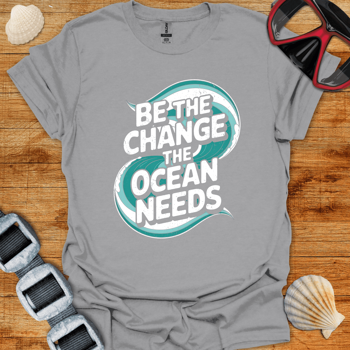 T-Shirt Sport Grey / S Be The Change T-Shirt