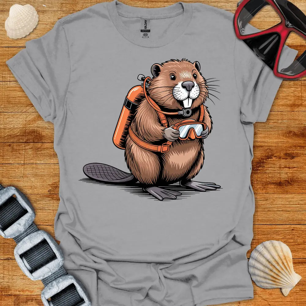 T-Shirt Sport Grey / S Beaver Diver T-Shirt