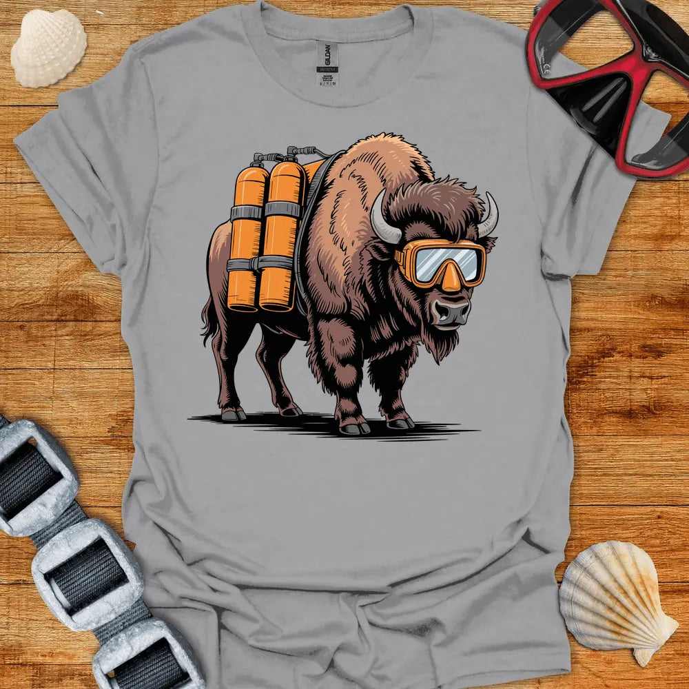 T-Shirt Sport Grey / S Byson Diver T-Shirt
