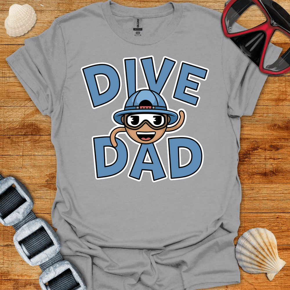 T-Shirt Sport Grey / S Dive Dad T-Shirt