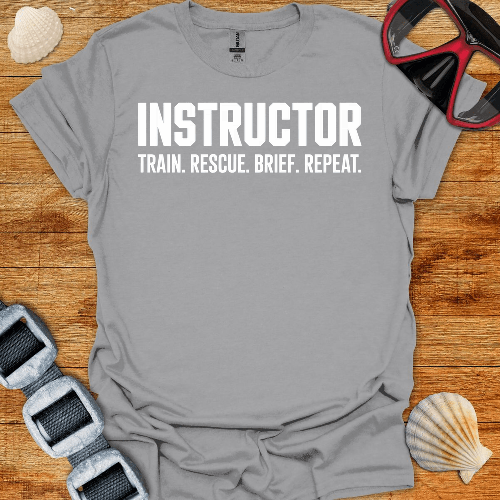 T-Shirt Sport Grey / S Instructor Brief T-Shirt