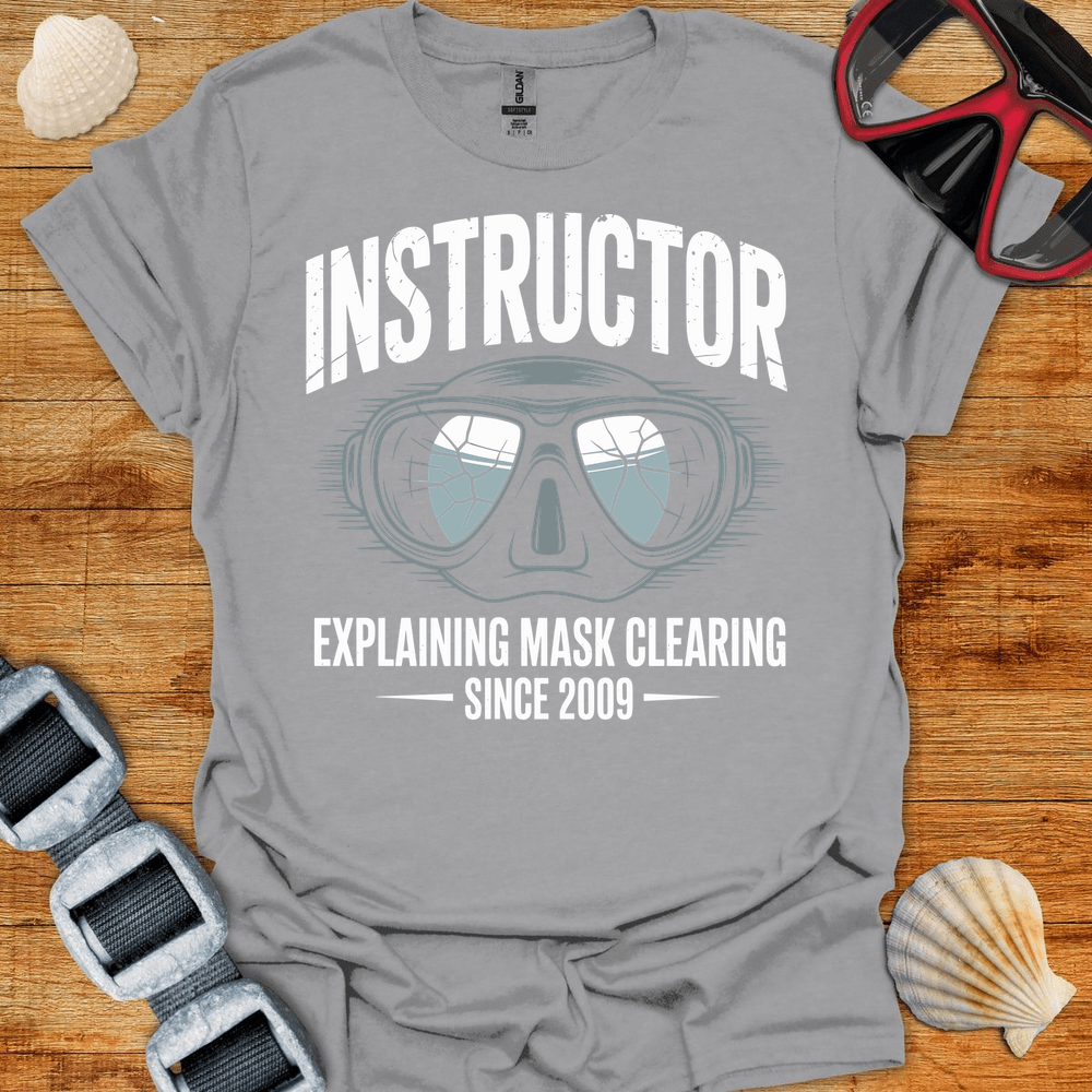T-Shirt Sport Grey / S Instructor Mask T-Shirt