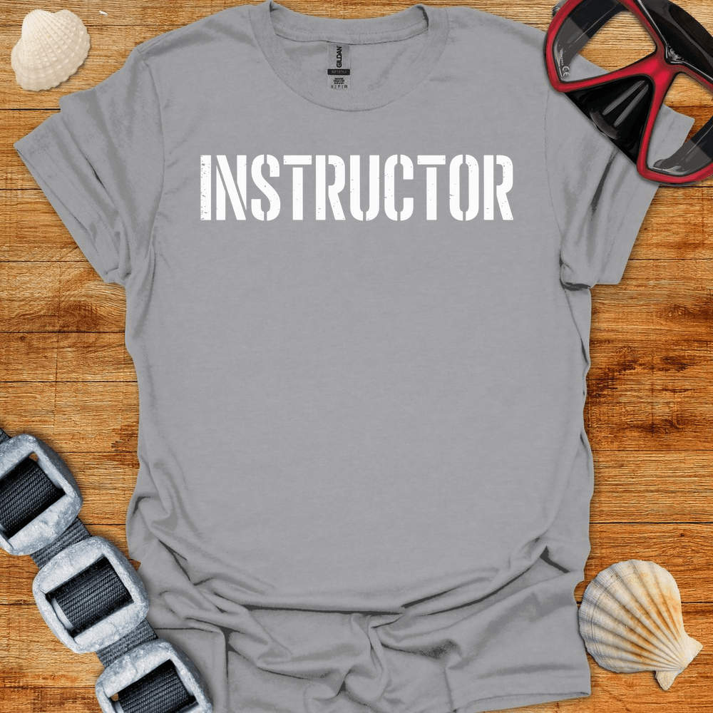 T-Shirt Sport Grey / S Instructor Stamp T-Shirt