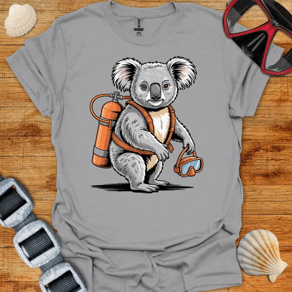 T-Shirt Sport Grey / S Koala Diver T-Shirt