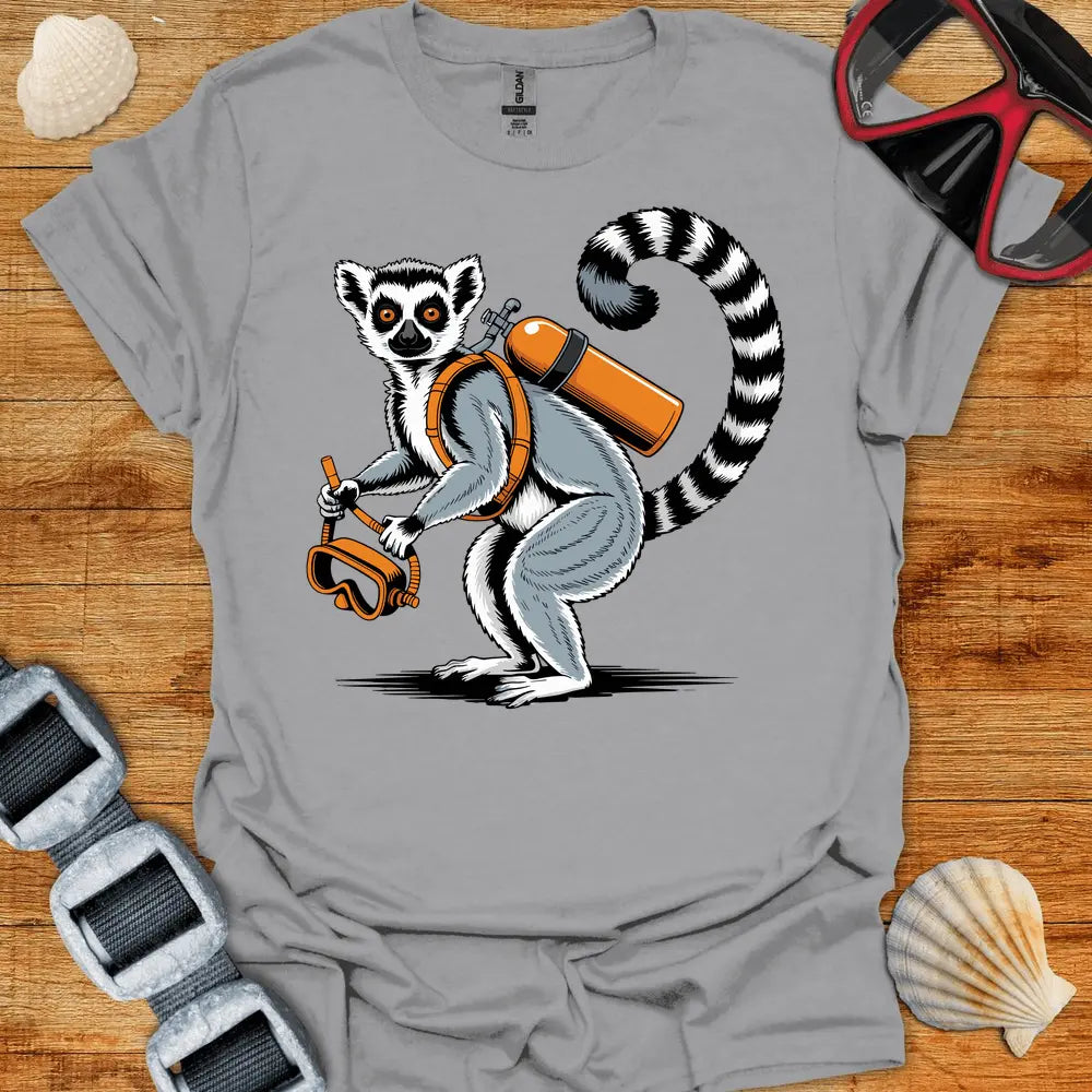 T-Shirt Sport Grey / S Lemur Diver T-Shirt