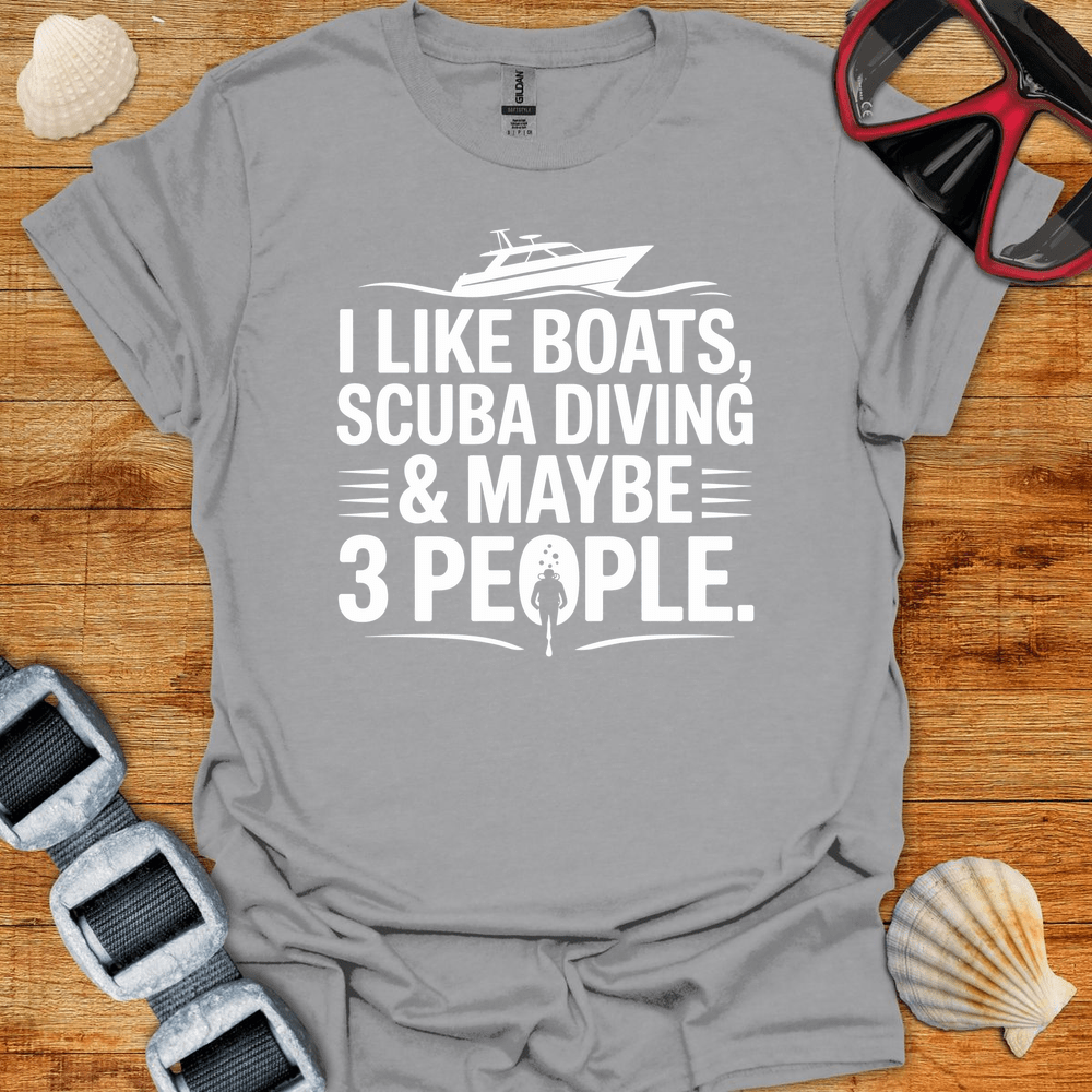 T-Shirt Sport Grey / S Like Boats T-Shirt