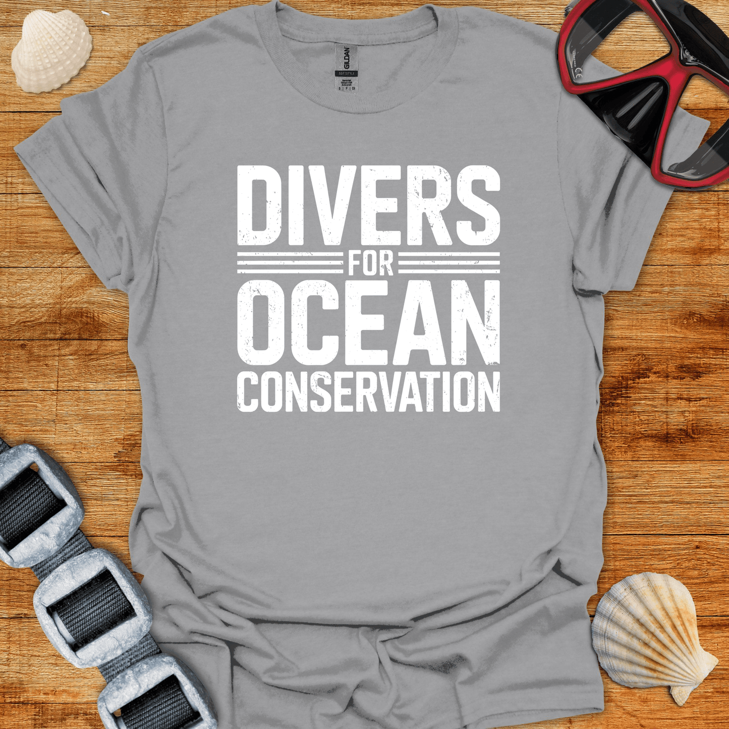 T-Shirt Sport Grey / S Ocean Conservation T-Shirt