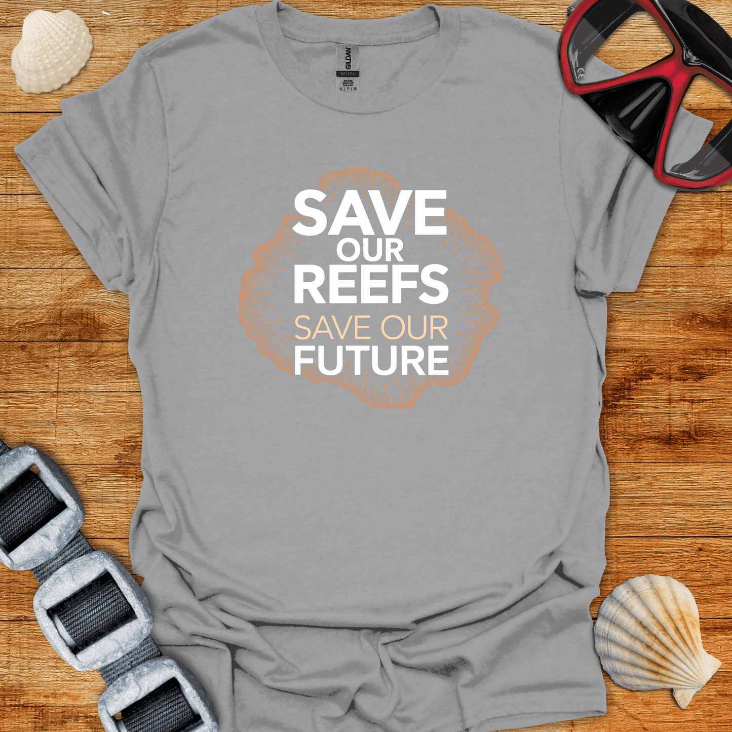 T-Shirt Sport Grey / S Save Our Future T-Shirt