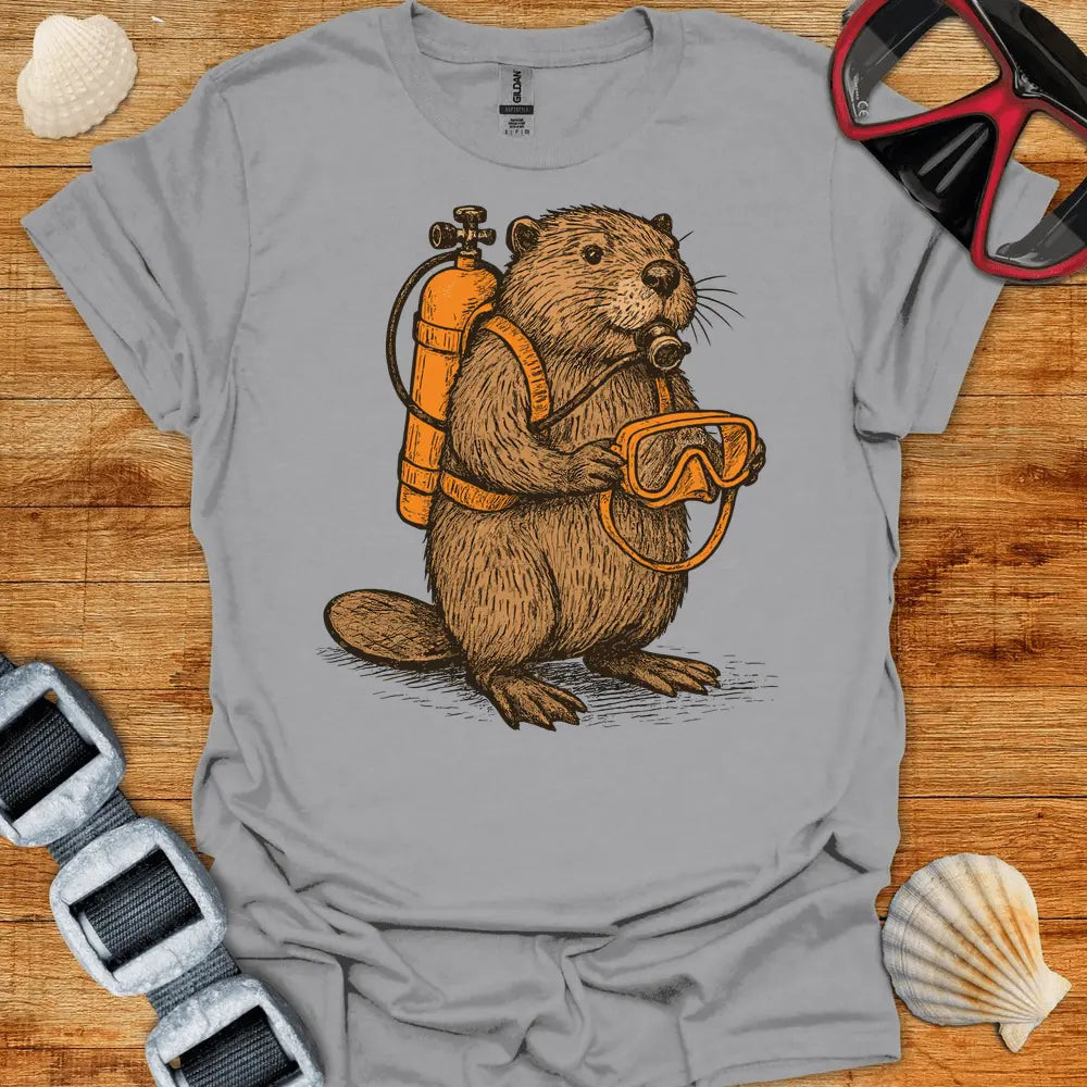 T-Shirt Sport Grey / S Scuba Beaver T-Shirt