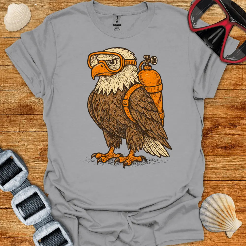 T-Shirt Sport Grey / S Scuba Eagle T-Shirt