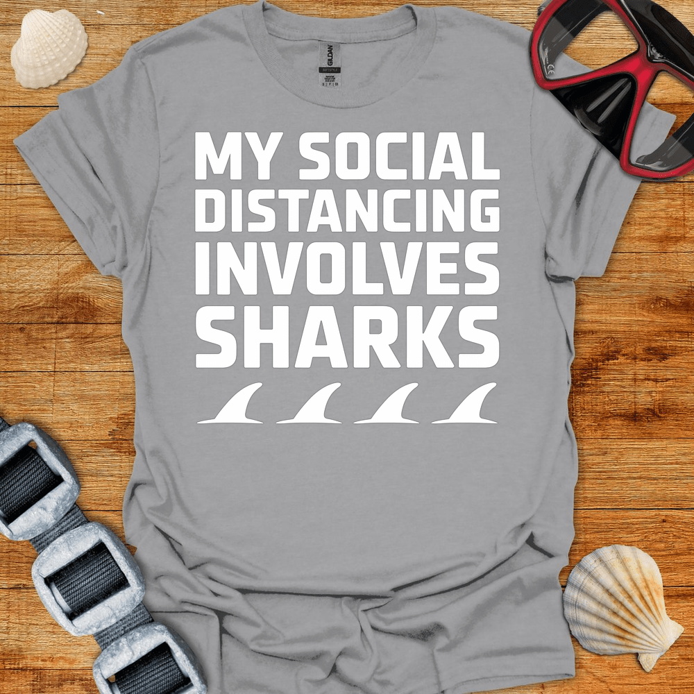 T-Shirt Sport Grey / S Social Distancing T-Shirt