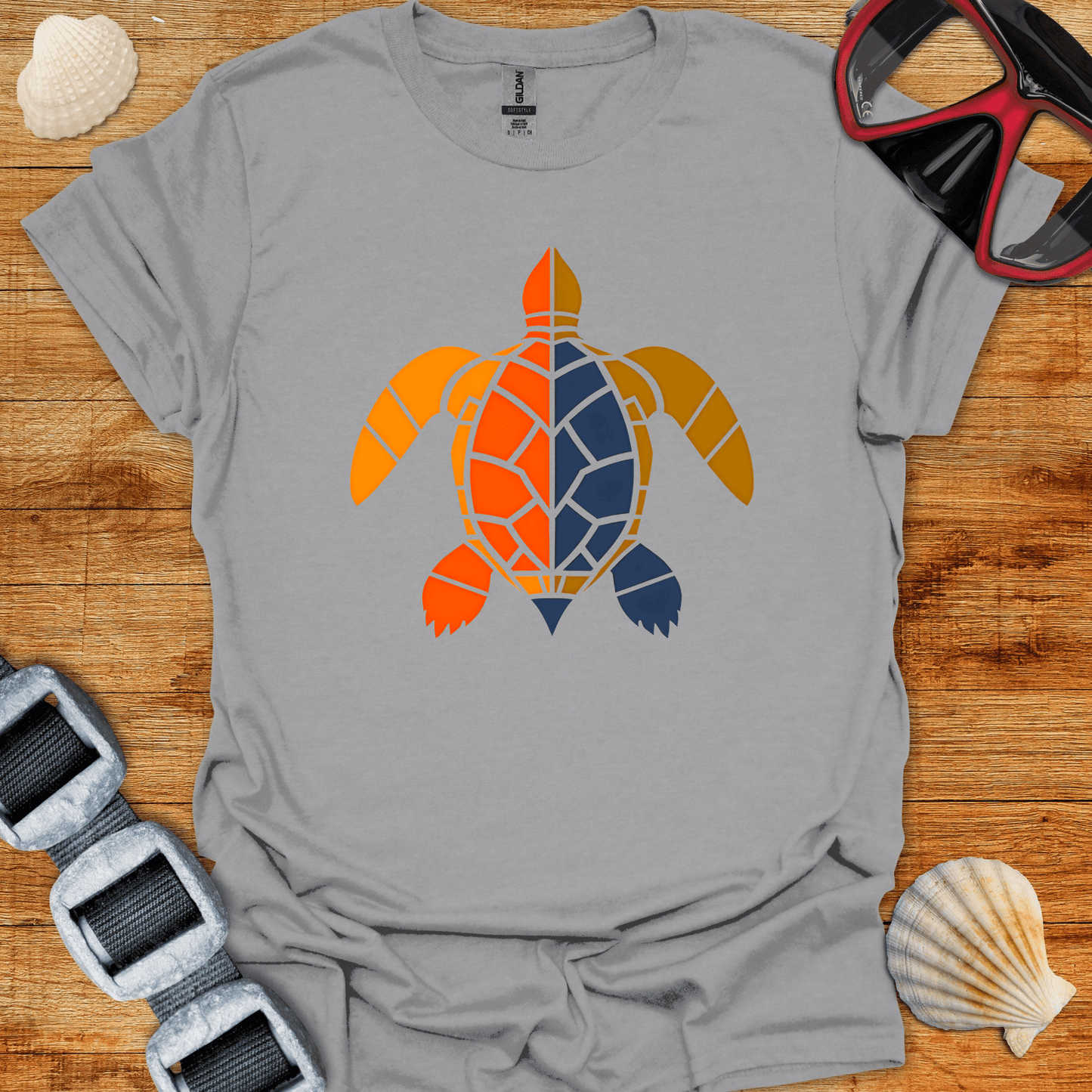 T-Shirt Sport Grey / S Turtle T-Shirt